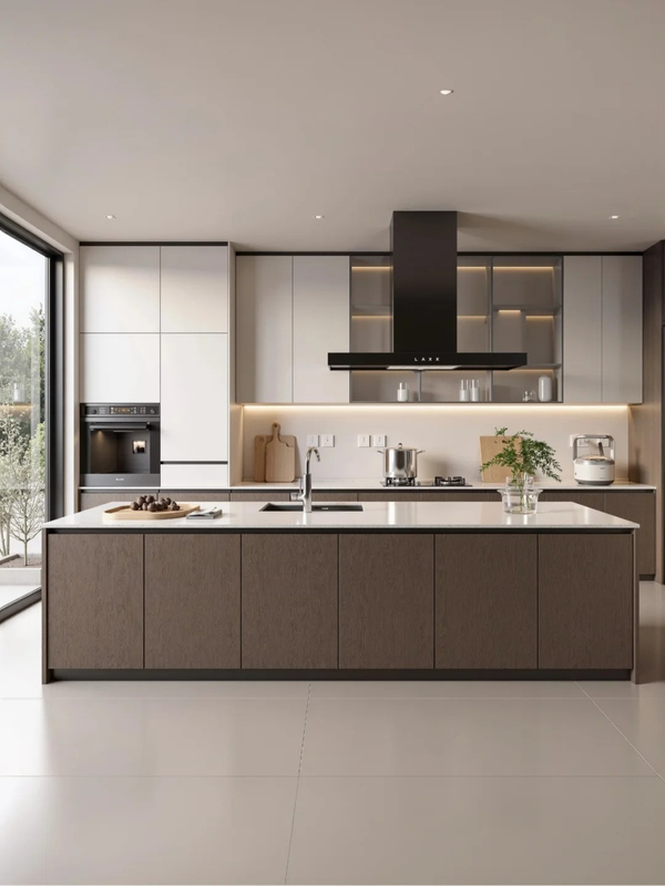 Elegant Open - Kitchen Cabinets: A Perfect Blend of Style and Function