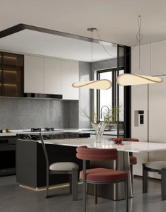 Deschis contemporan - L - Dulapuri de bucătărie în formă: un refugiu culinar elegant