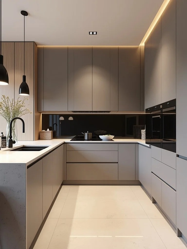 Modern U - Shaped Kitchen: The Epitome of Style And Functionality