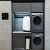 Multi-functional Modern Independent Balcony Laundry Cabinet Laundry Closet