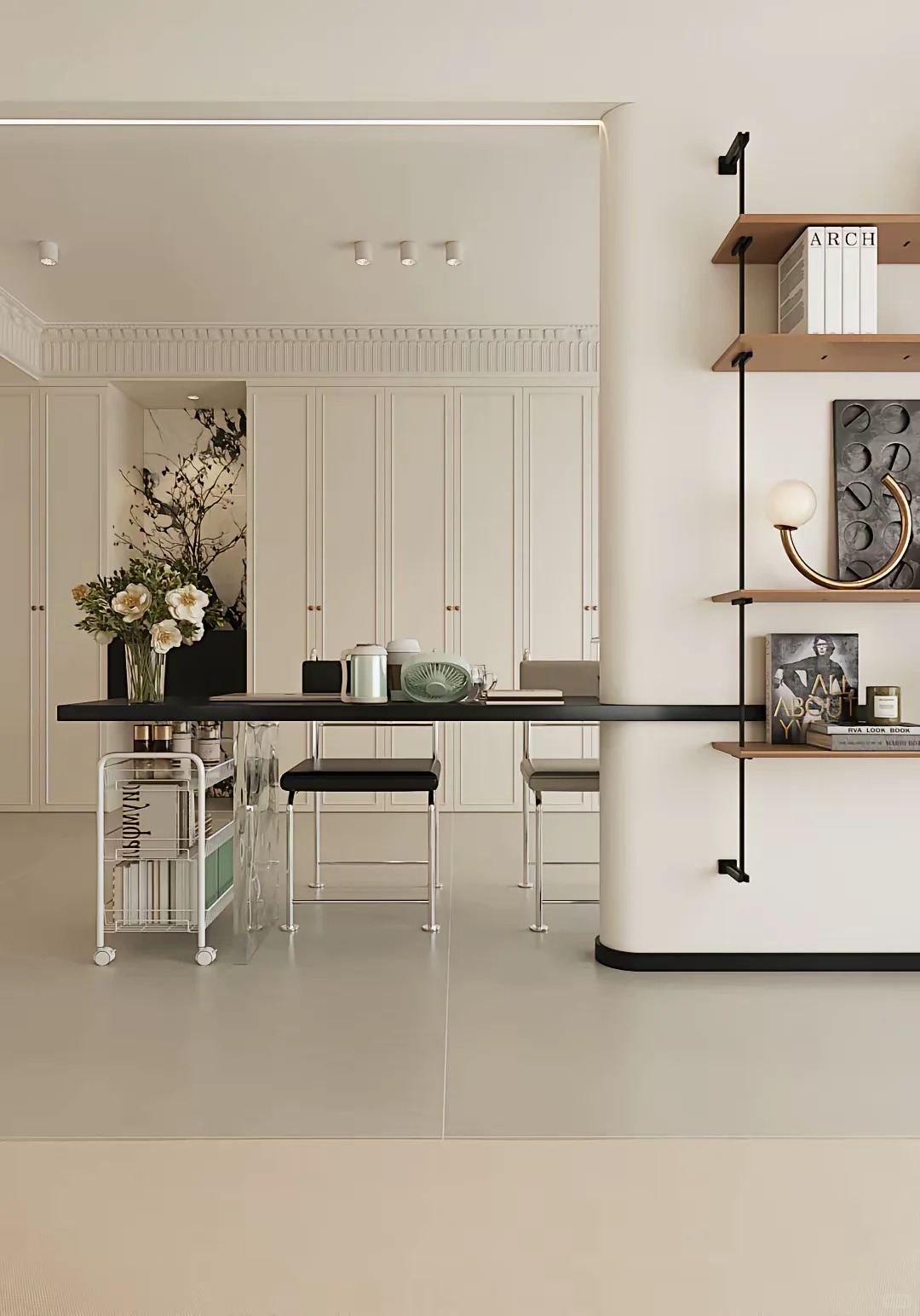 Sleek and Spacious Storage Cabinets for a Clutter - Free Home