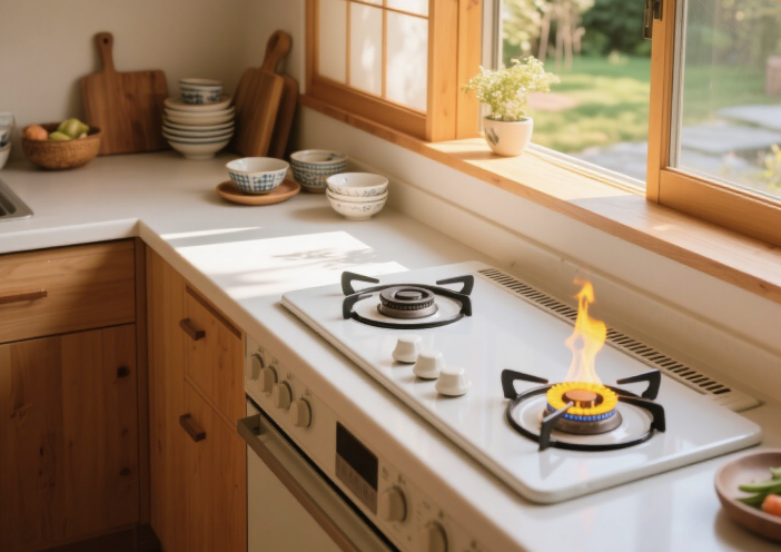 Double Burner Gas Stove JZ(Y.T)-H2