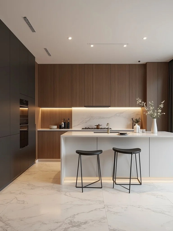 Elegant Open - Kitchen Cabinets: A Blend of Style And Functionality