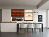 Elegant and Functional Open - Concept One - Wall Kitchen Cabinets