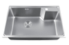 304 Stainless steel kitchen cabinet single basin sink SC-6645C