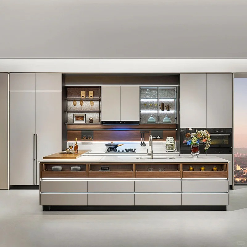 Modern Open - Concept Kitchen Cabinets: The Fusion of Style And Functionality